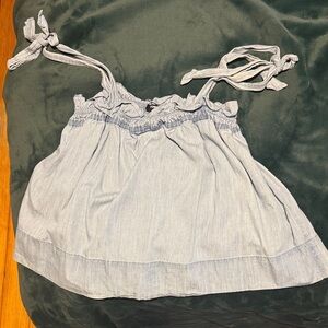 Express Light Blue Tank Top